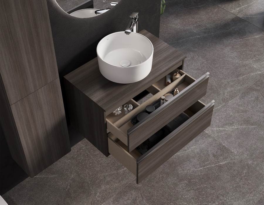 MILA Раковина накладная круглая 400, ROCA