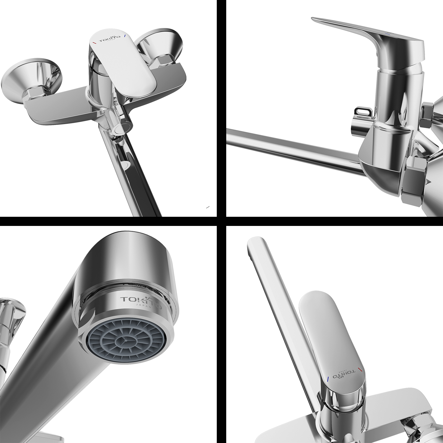 Смеситель для ванны TOKITO TAKASE хром (TOK-TAK-1015)