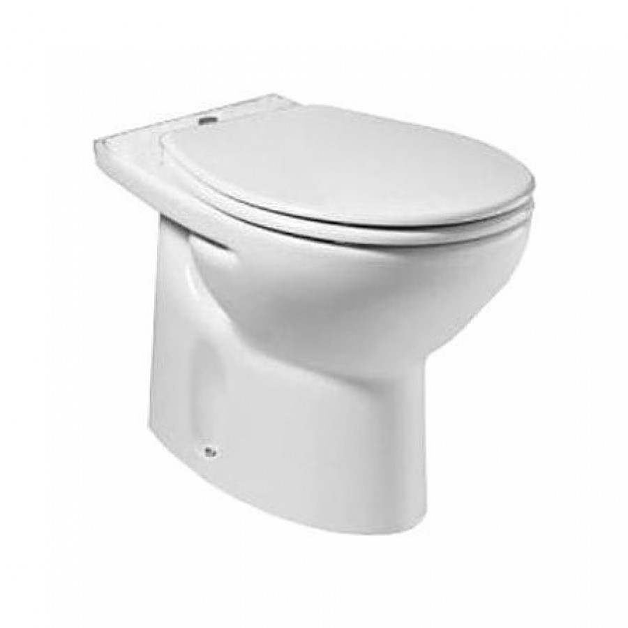 VICTORIA Чаша унитаза с косым выпуском, установочный комплект ROCA