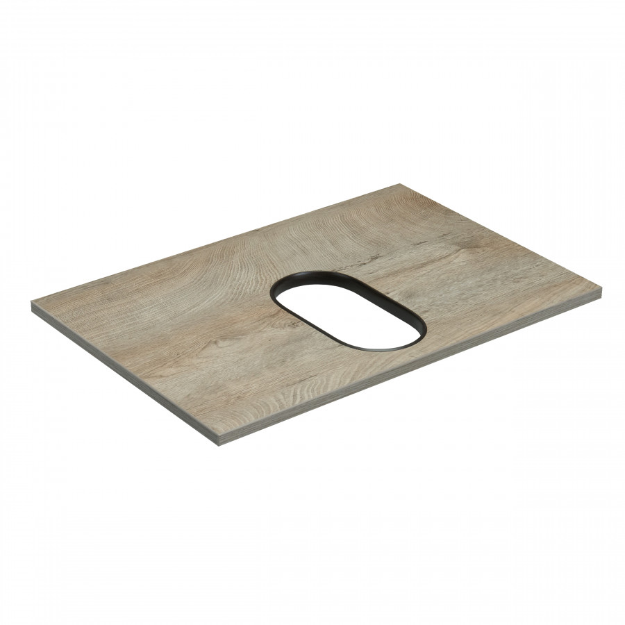 Столешница ЛОФТ ФАБРИК 65, дуб эндгрейн (под раковину ОДРИ)