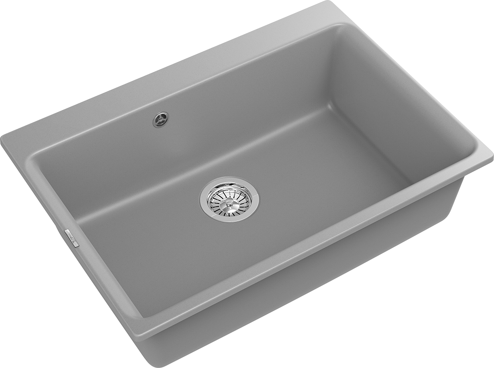 RIVELATO Мойка AXEL 70  1-чаша 730*520мм grigio metallizzato арт.