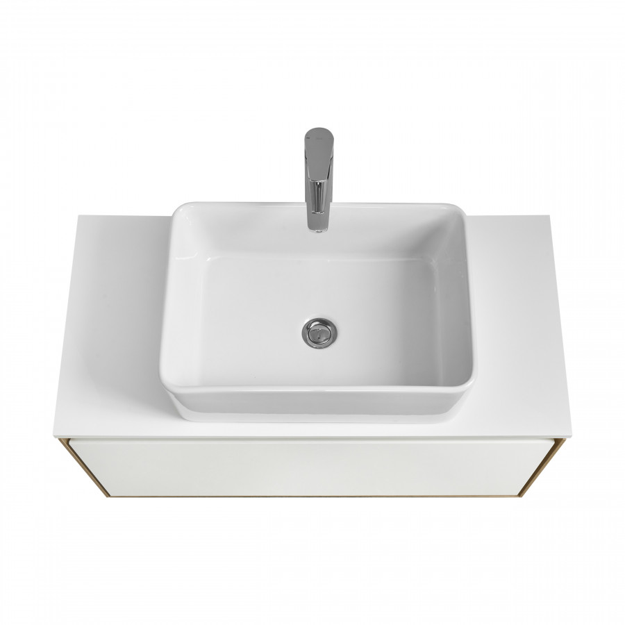 Столешница ЛИБЕРТИ 90, белый глянец