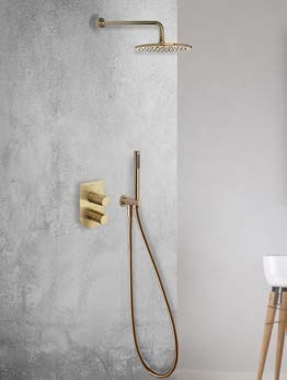 Держатель лейки встраиваемый круглый 3796OC золото