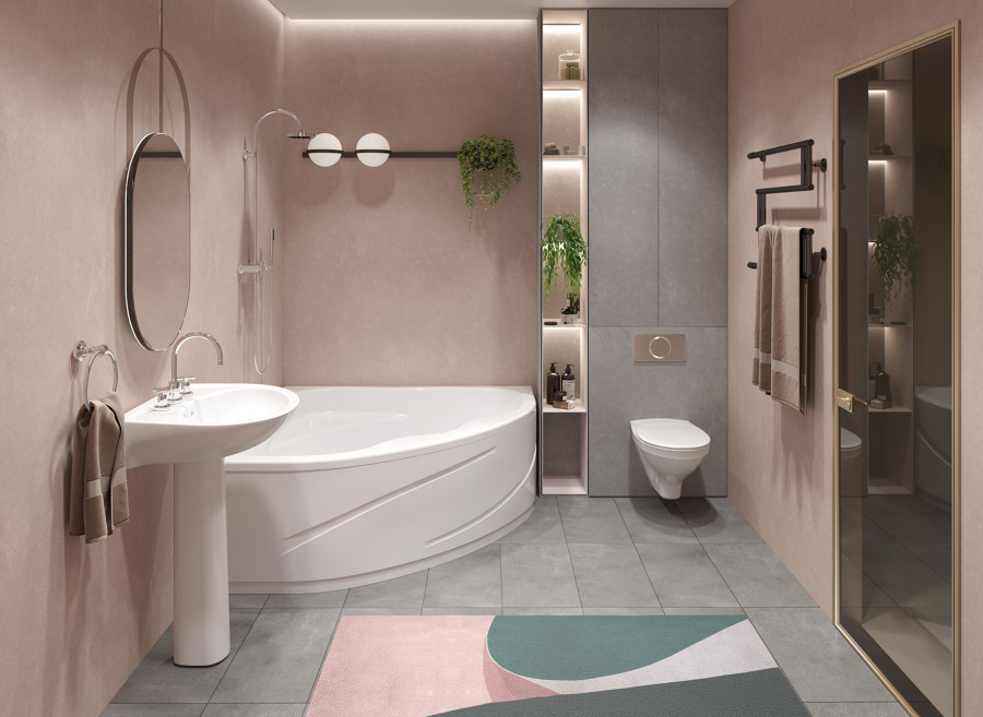 БОРЕАЛЬ Унитаз подвесной, сиденье дюропласт, САНТЕК