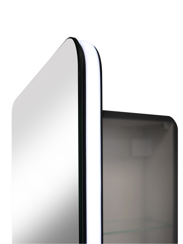 Зеркало-шкаф Eltoro black LED 360х1560