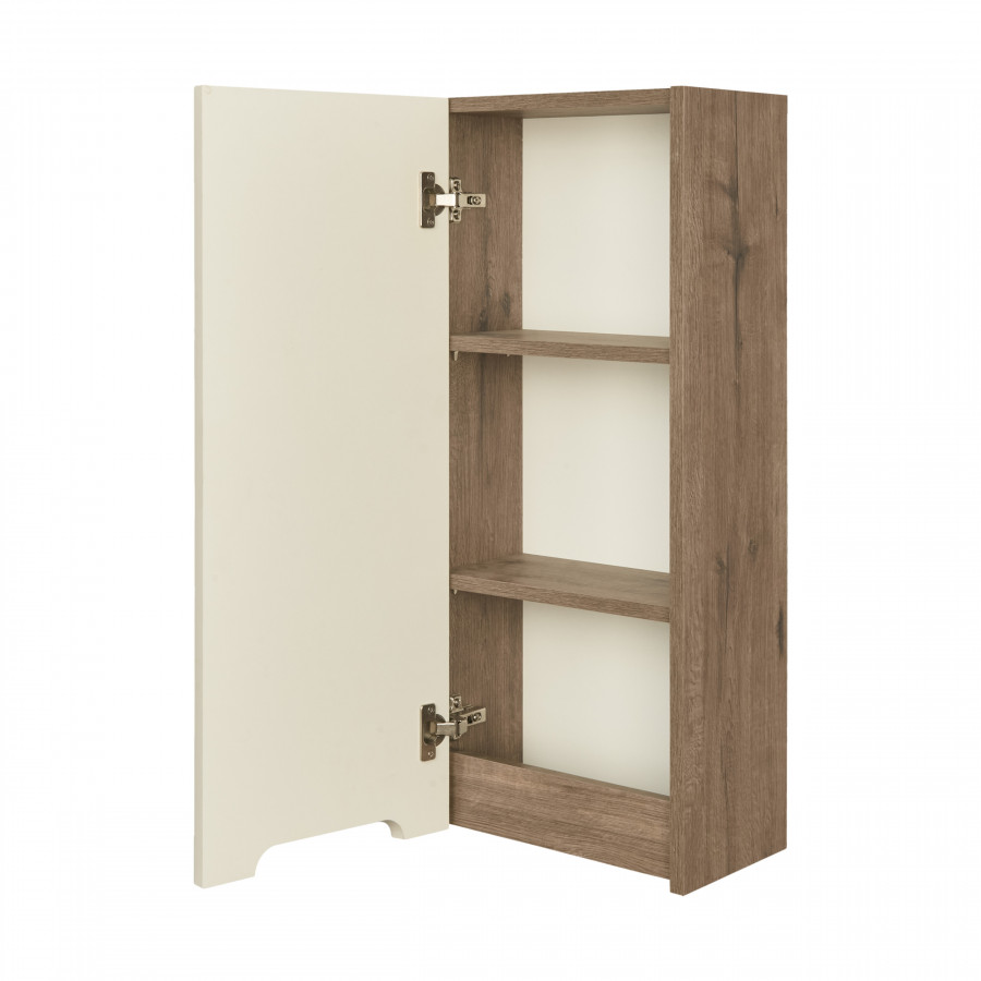 Модуль ОЛИВИЯ 35, подвесной, левый, бежевый, дуб велл