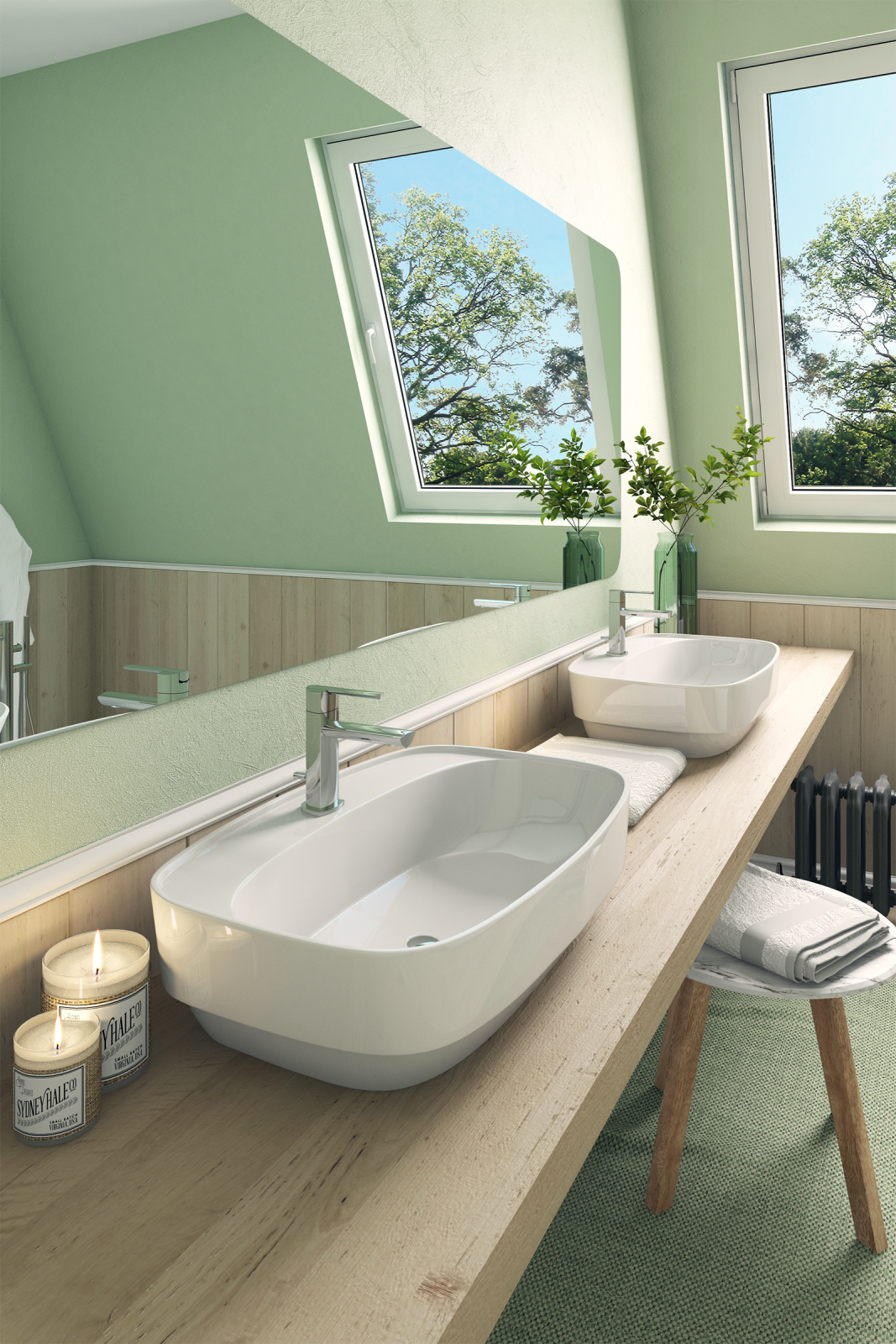 Раковина KIROVIT Купер 650 мебельная белый (Вн Крв59) 4640021065488