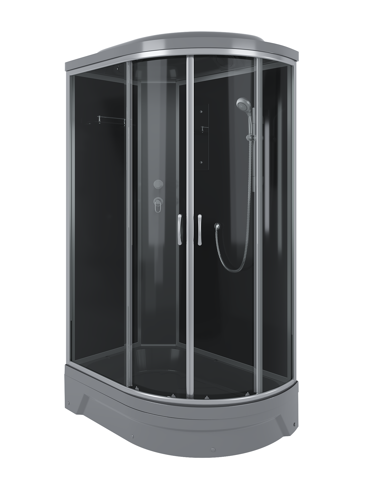 Душевая кабина ERLIT™ ER351226L-C4-RUS_GRAY (1200*800*2260)