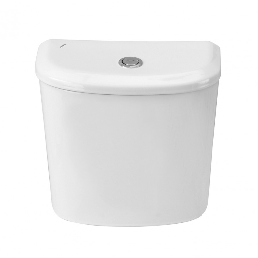 БОРЕАЛЬ Бачок для унитаза н.п. без арматуры с крышкой САНТЕК