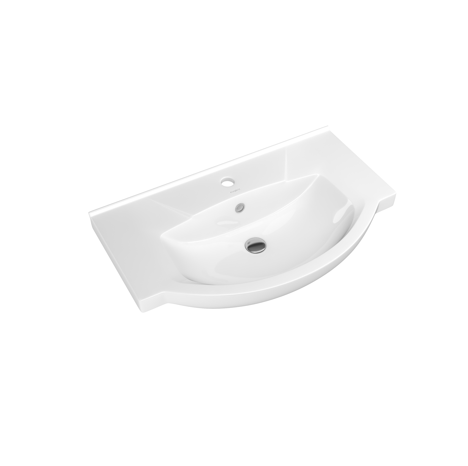 Раковина KIROVIT Элеганс 750 мебельная белый (Вн Крв01) 4620008197371