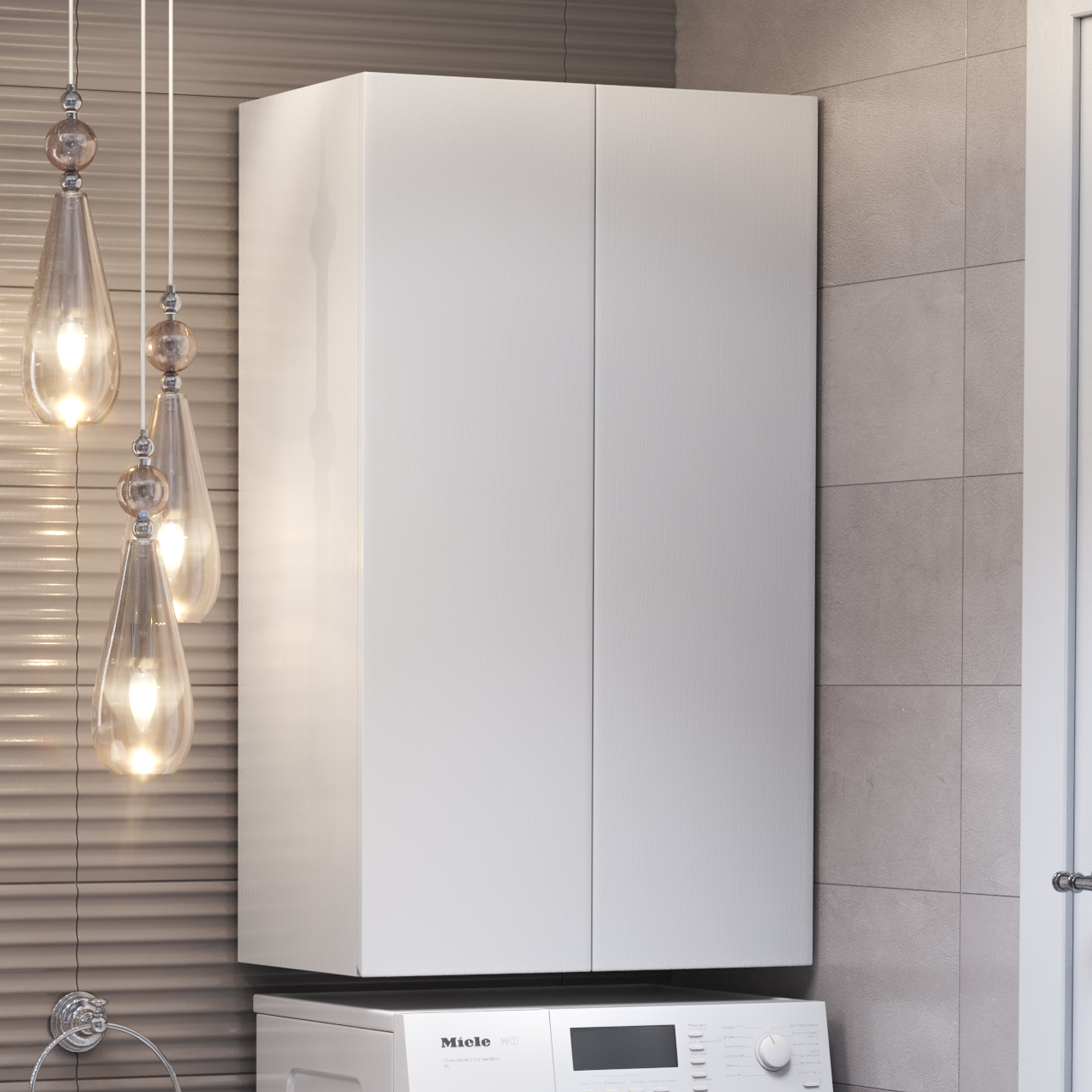 Шкаф VIGO Wing 64 подвесной белый (sh.WIN.64.2D белый)