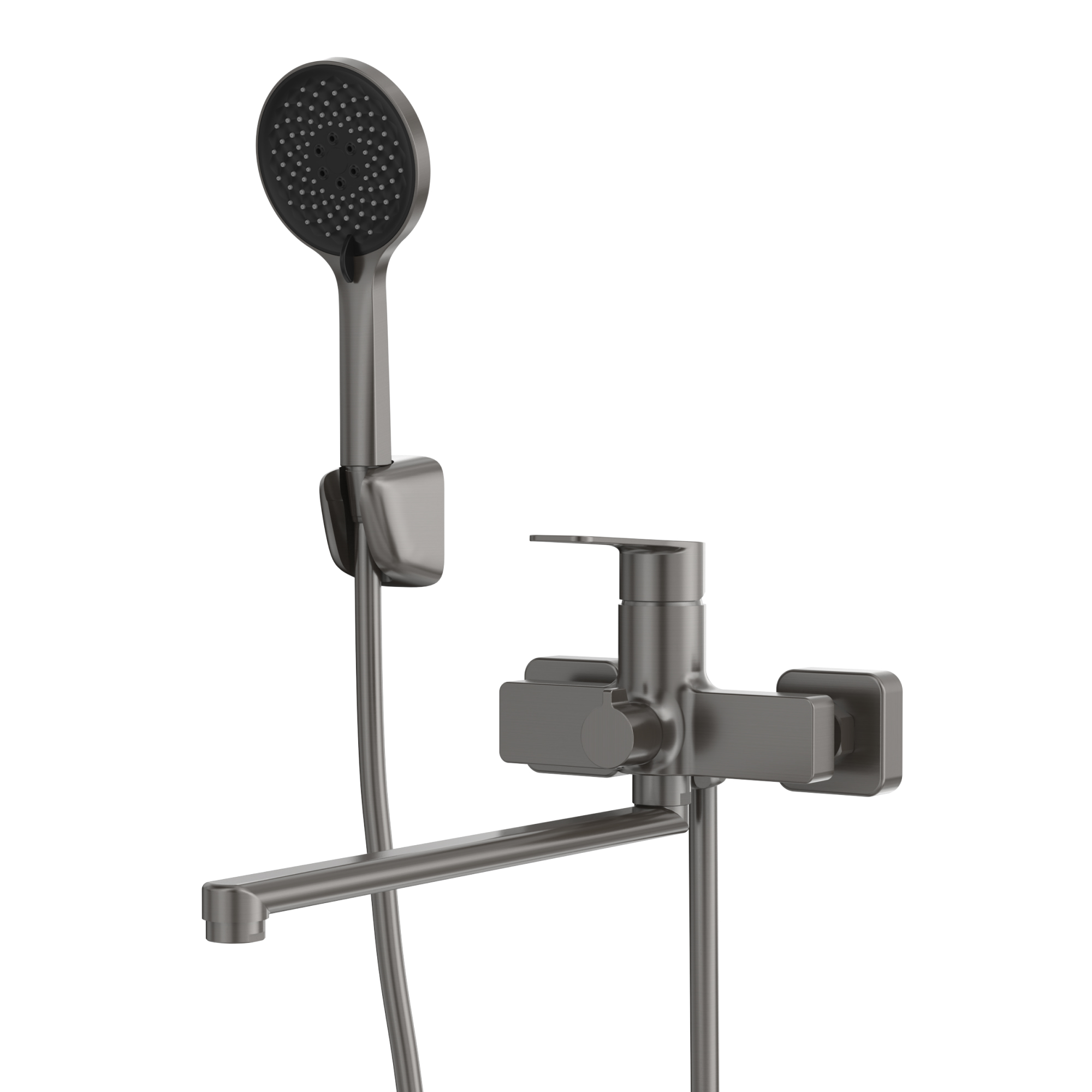 Смеситель для ванны TOKITO KOBE вороненая сталь (TOK-KOB-1015)