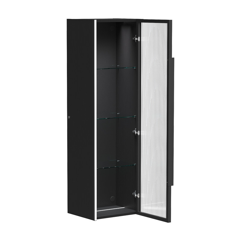 Пенал подвесной EQUIL Stoune 36 универсальный, дуб черный (ppSTOUNE36.R/L-35)