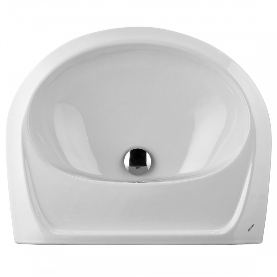 БРИЗ Умывальник б/отв. 60 см., хр.кольцо, крепление, САНТЕК