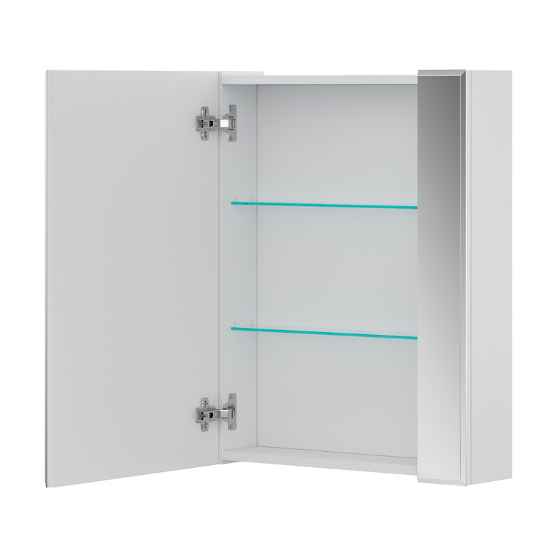 Шкаф зеркальный Joli 55\Bruno 55, подвесной, белый, VOLNA