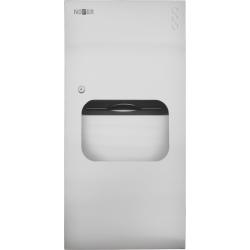 Компактный диспенсер встраиваемый в стену с контейнером для мусора 12047.P.S  700*350*115, шт