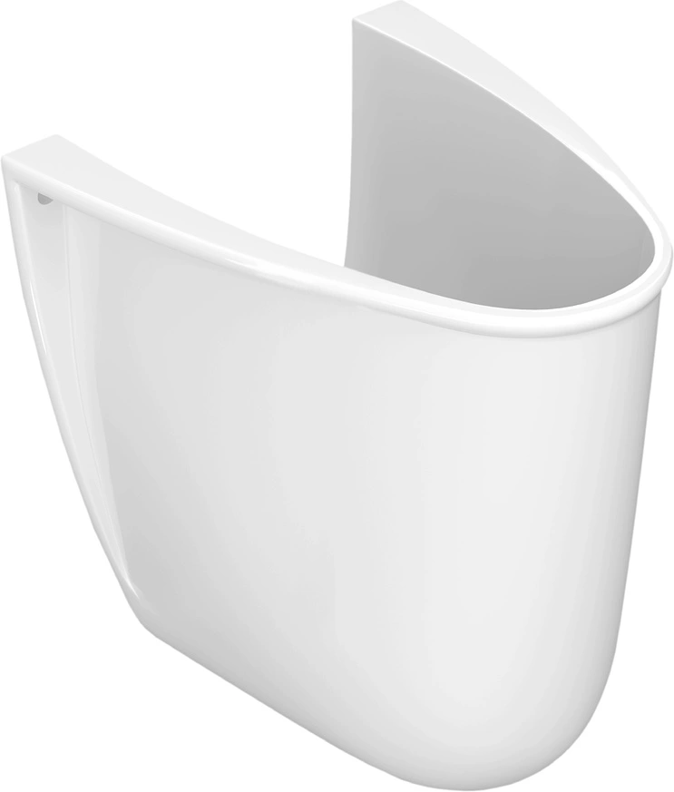 Полупьедестал для раковины КЕРАМИН ЭЛИТ белый глянец CDB00028491 (4810531144168)