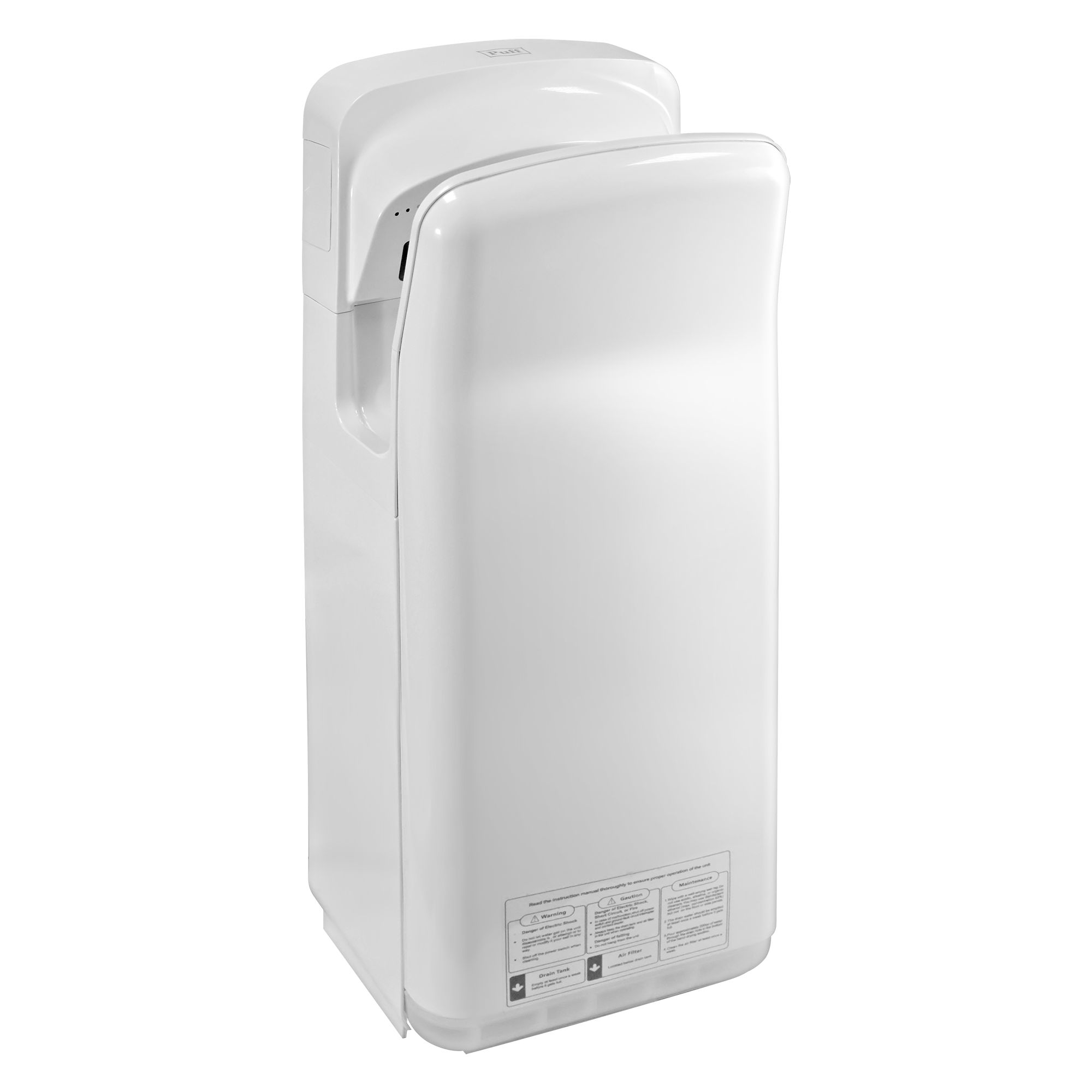 Электросушитель для рук PUFF-8878UV погружной, белый 2 кВт (1401.399)