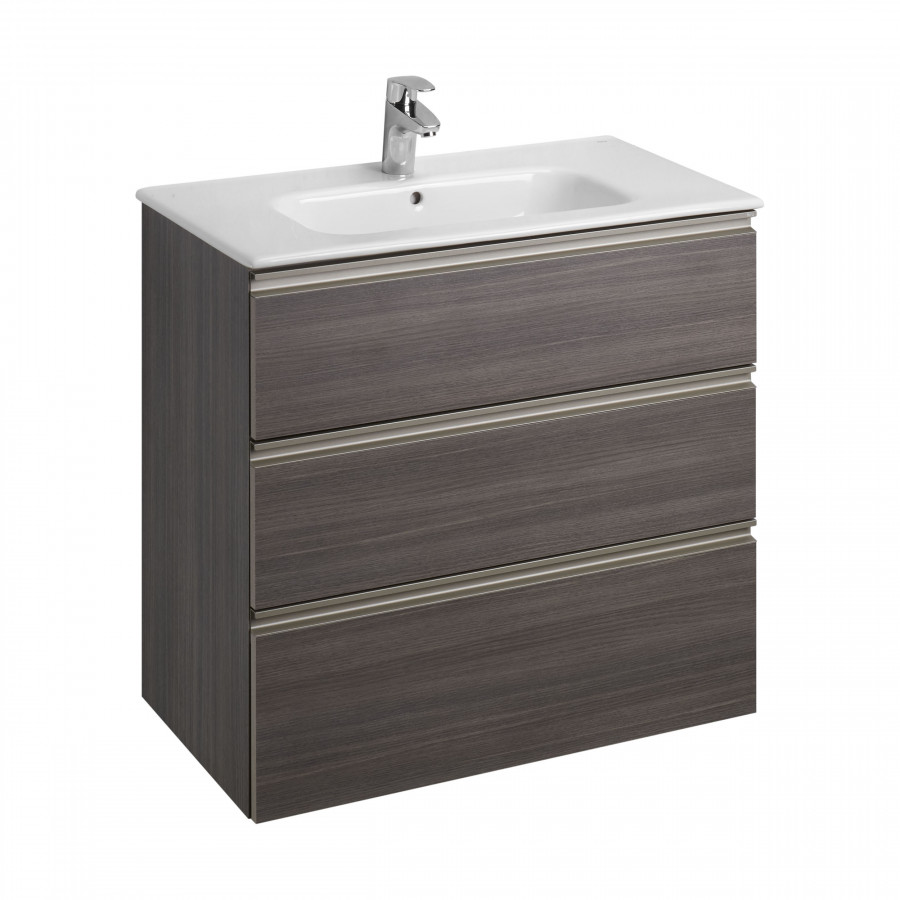 THE GAP модуль для раковины 800 мм, 785x453x741 мм, с 3 ящиками, набор ножек 7.8168.2.733.9 приобрет