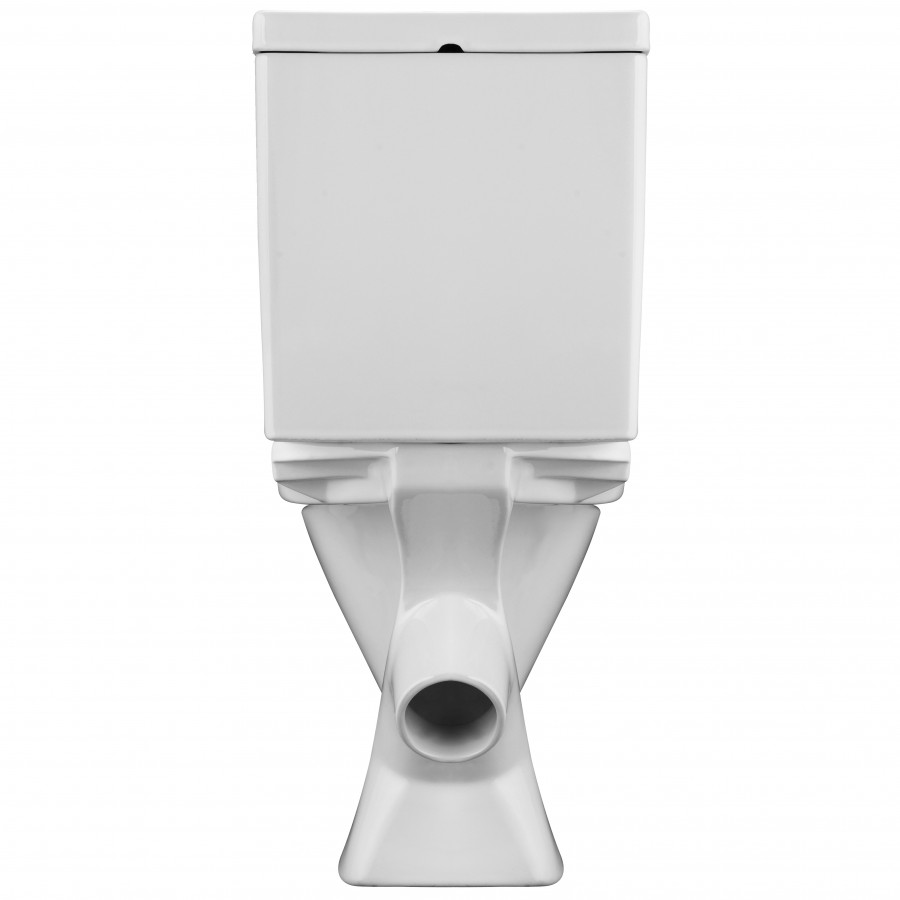ЛИГА Унитаз-компакт, косой выпуск, 2-х режимная арматура, сиденье полипропилен, САНТЕК 