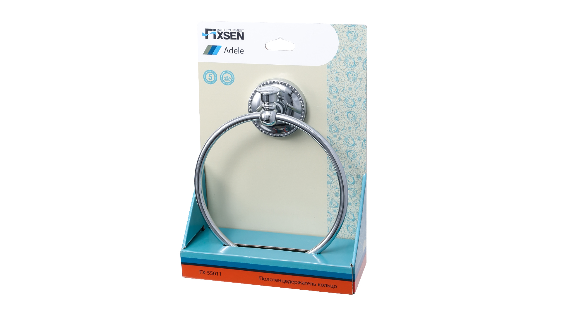 Полотенцедержатель кольцо FIXSEN Adele (FX-55011)