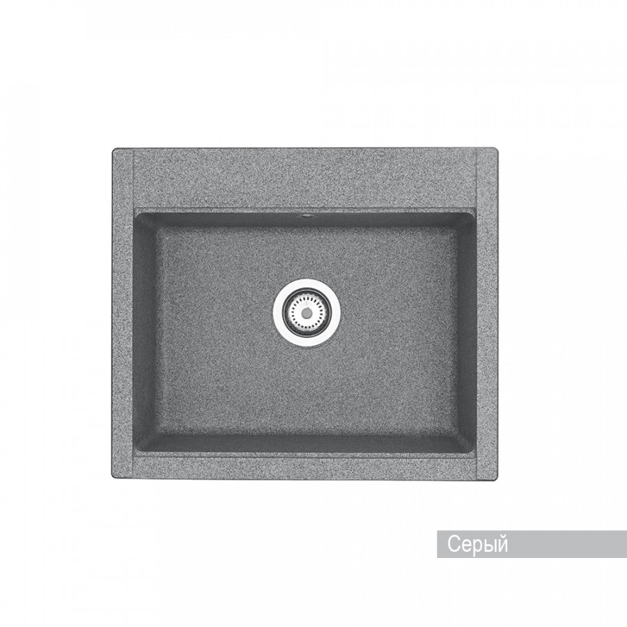 Мойка для кухни  Делия 60 602х517х218 мм, серый