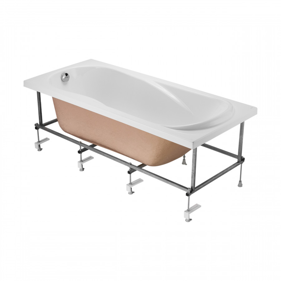 КАЛЕДОНИЯ Ванна акриловая 170х75 см., без монтажного комплекта, САНТЕК