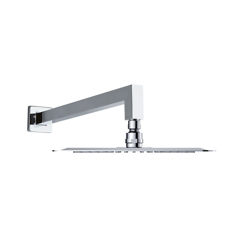 Излив тропического душа настенный из нержавеющей стали HIDROTERAPIA 250 мм BHRK250