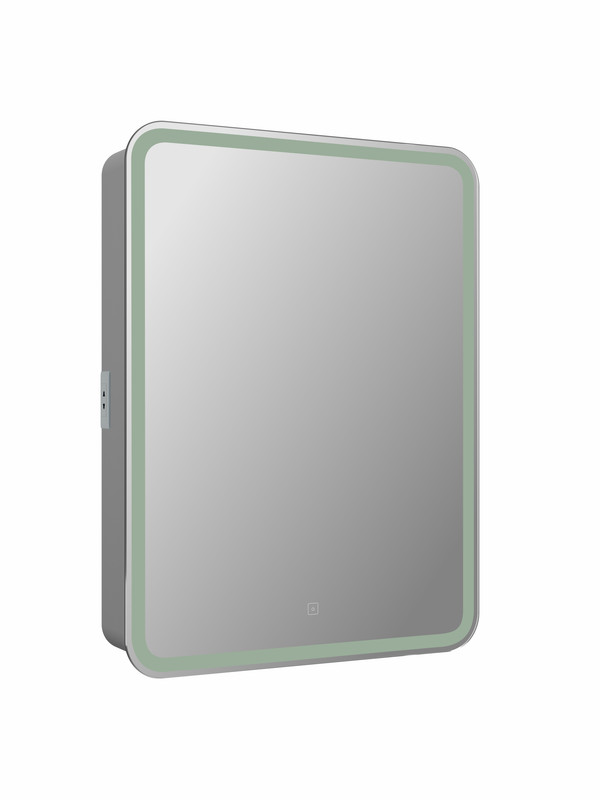 Зеркало-шкаф Elliott LED 600х800 правый с розеткой