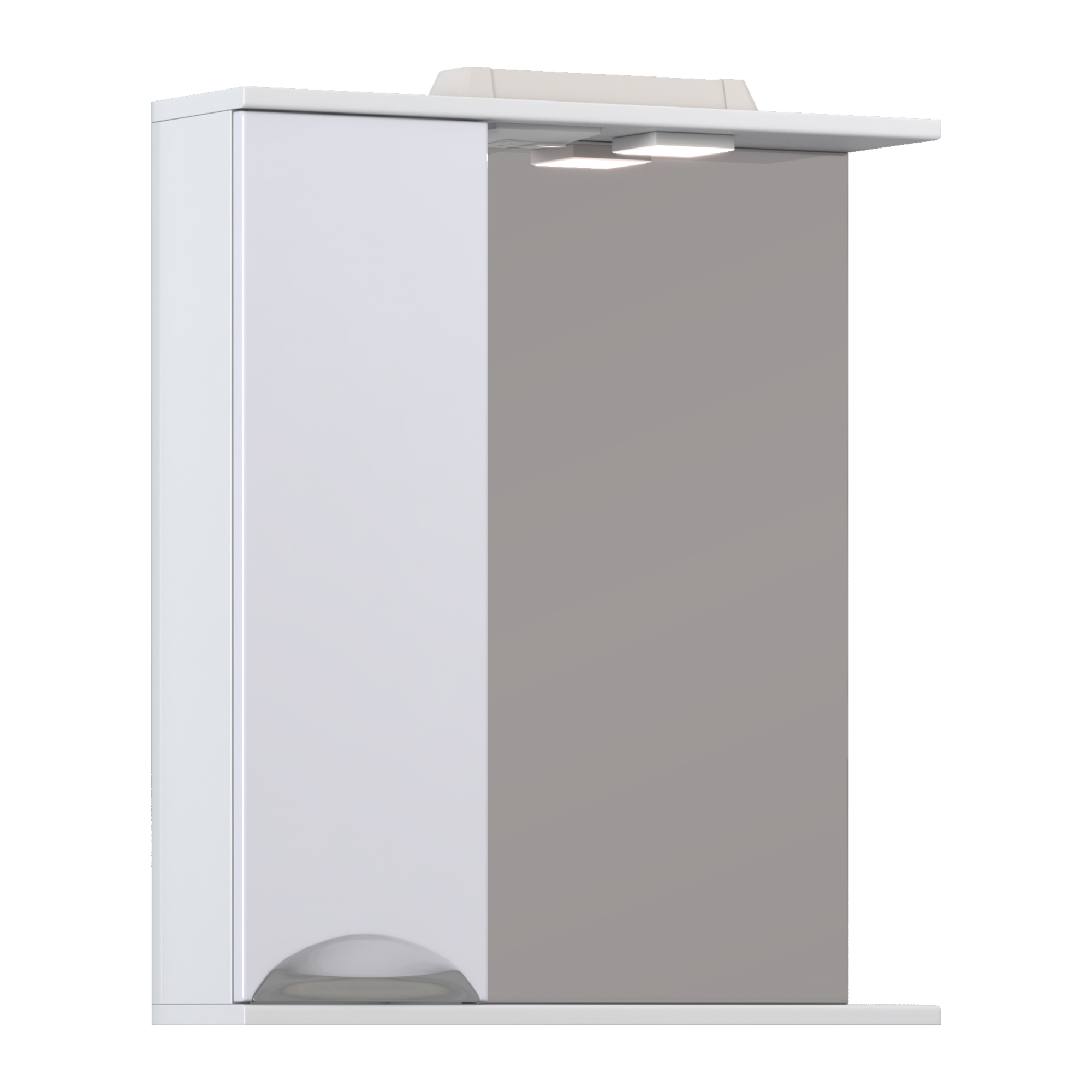Зеркало со шкафом VIGO Callao 60 подвесное белый (z.CAL.60.L.El)