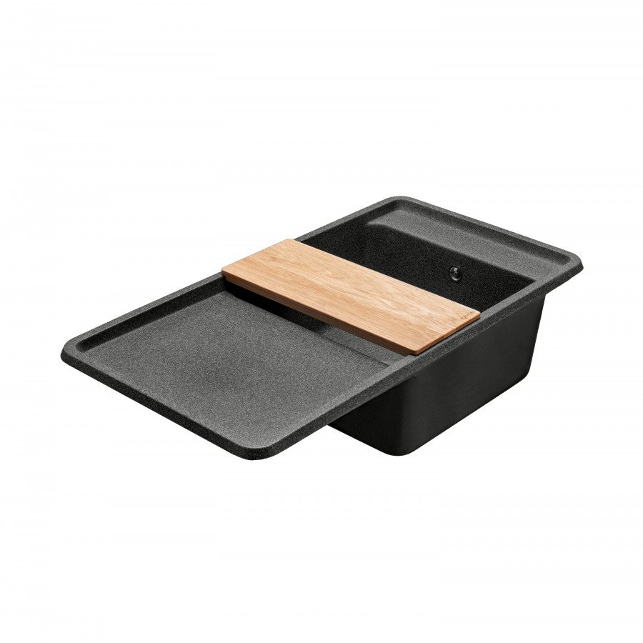 Мойка для кухни  Беллис 97 970x510x250 мм, прямоуг., графит