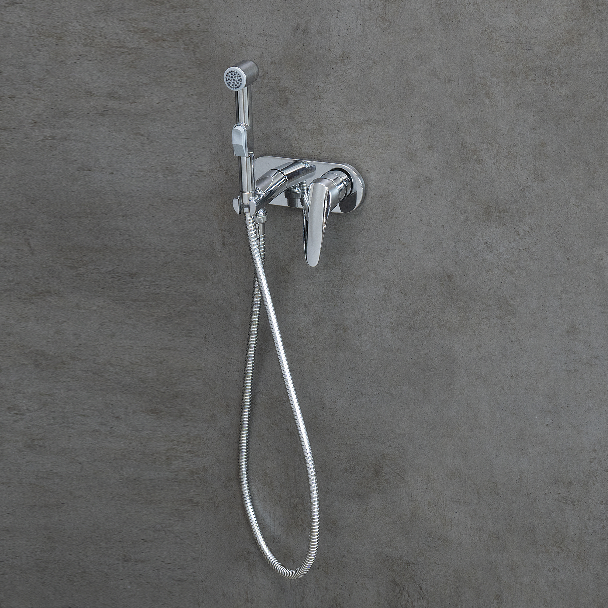 Смеситель Lemark Linara LM0419C с гигиеническим душем, встраиваемый