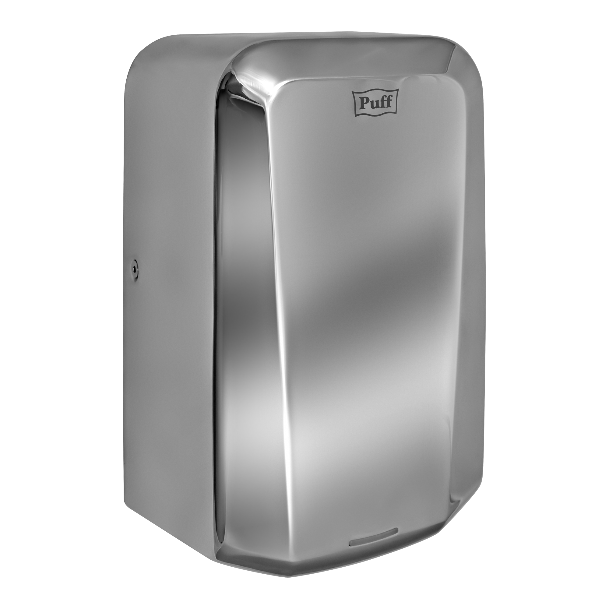 Электросушитель для рук PUFF-8995 высокоскоростной, антивандальный, хром 1,25 кВт (1401.330)