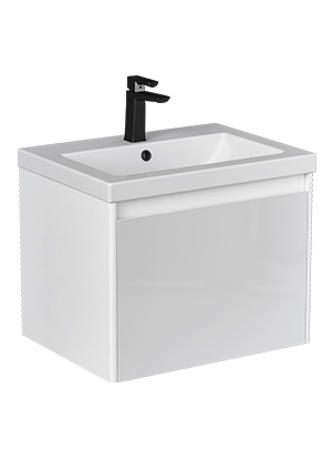 Тумба под раковину VELVEX Klaufs 600-0-1 (Como) навесная