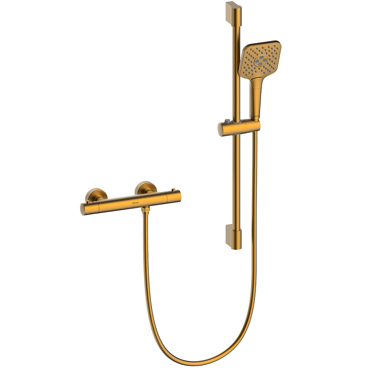 Смеситель Valday LMF-8144B-BRG для душа, термостатический