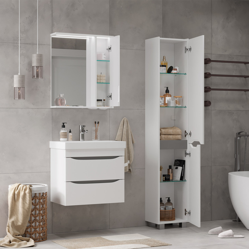 Пенал напольный Лэйк/Lake 35