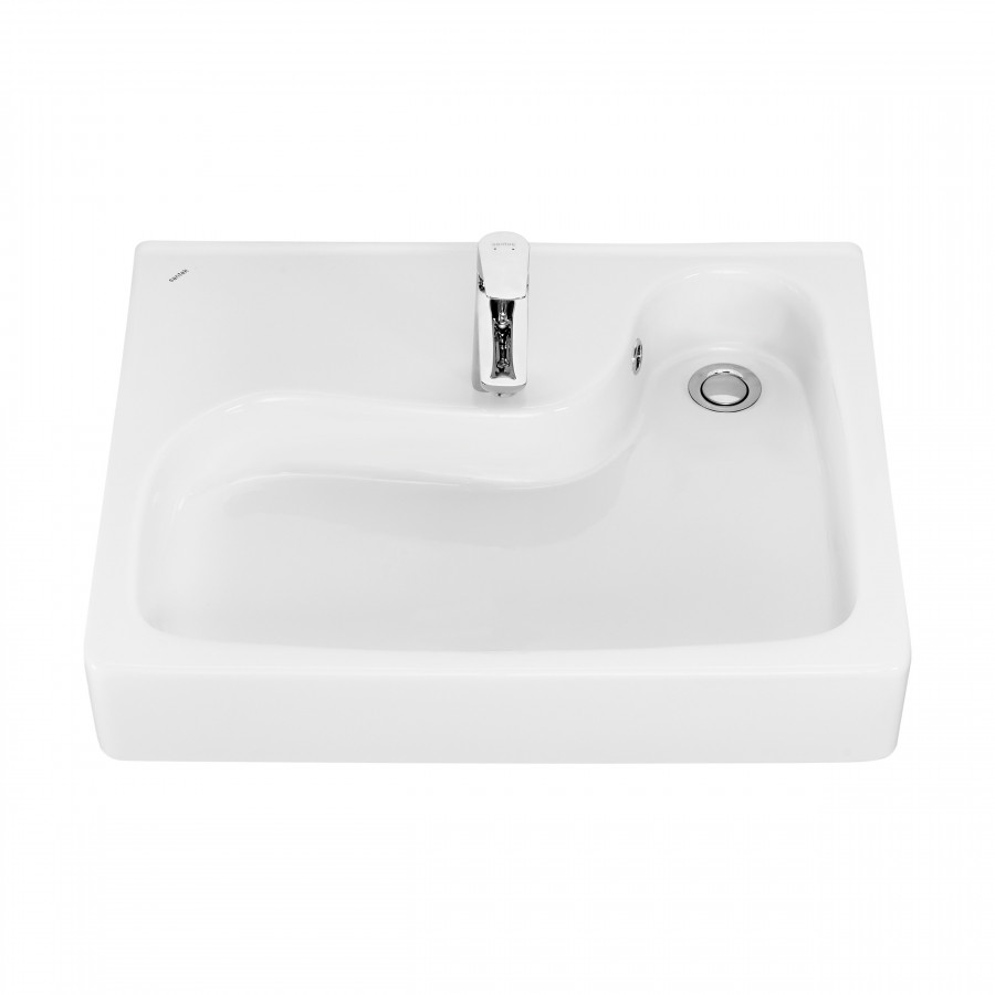 КЛИО Умывальник 51,5/63 см. над стир.машиной, в компл.крепление, хр.кольцо, САНТЕК