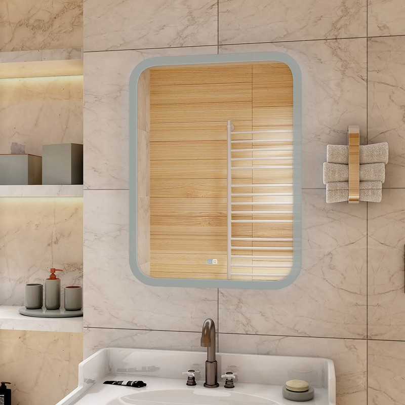 Зеркало Glamour LED 700х900 с подогревом