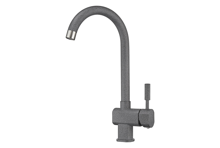 31-ST, ГРАФИТ Смеситель для кухни, сер., GRANULA STANDART