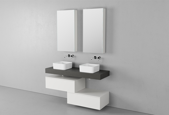 Столешница VELVEX Unit 140, графит