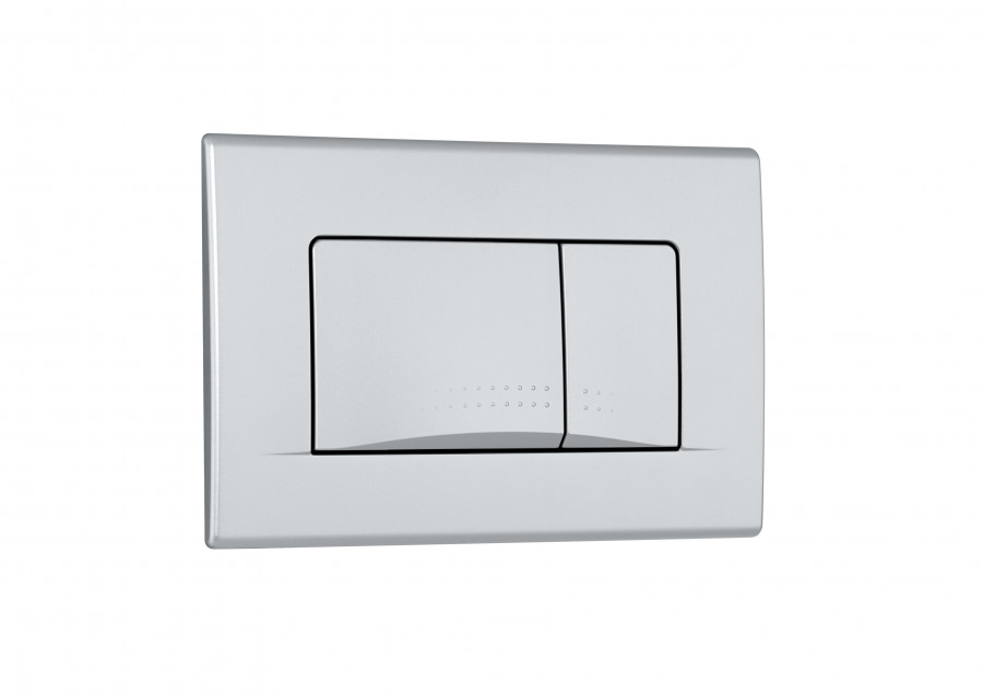 In-Wall Клавиша для инсталляции, двойная 32B, хром матовая. ROCA