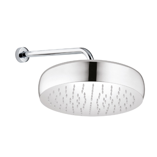 Излив тропического душа настенный из латуни HIDROTERAPIA BHRMVOL