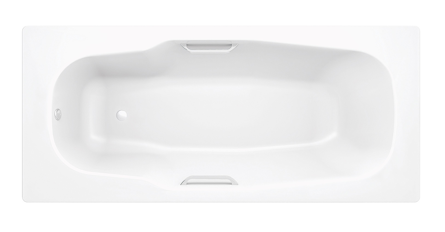 Ванна стальная BLB ATLANTICA B80A с отверстиями для ручек 1800х800 мм (B80AS2001 handles)
