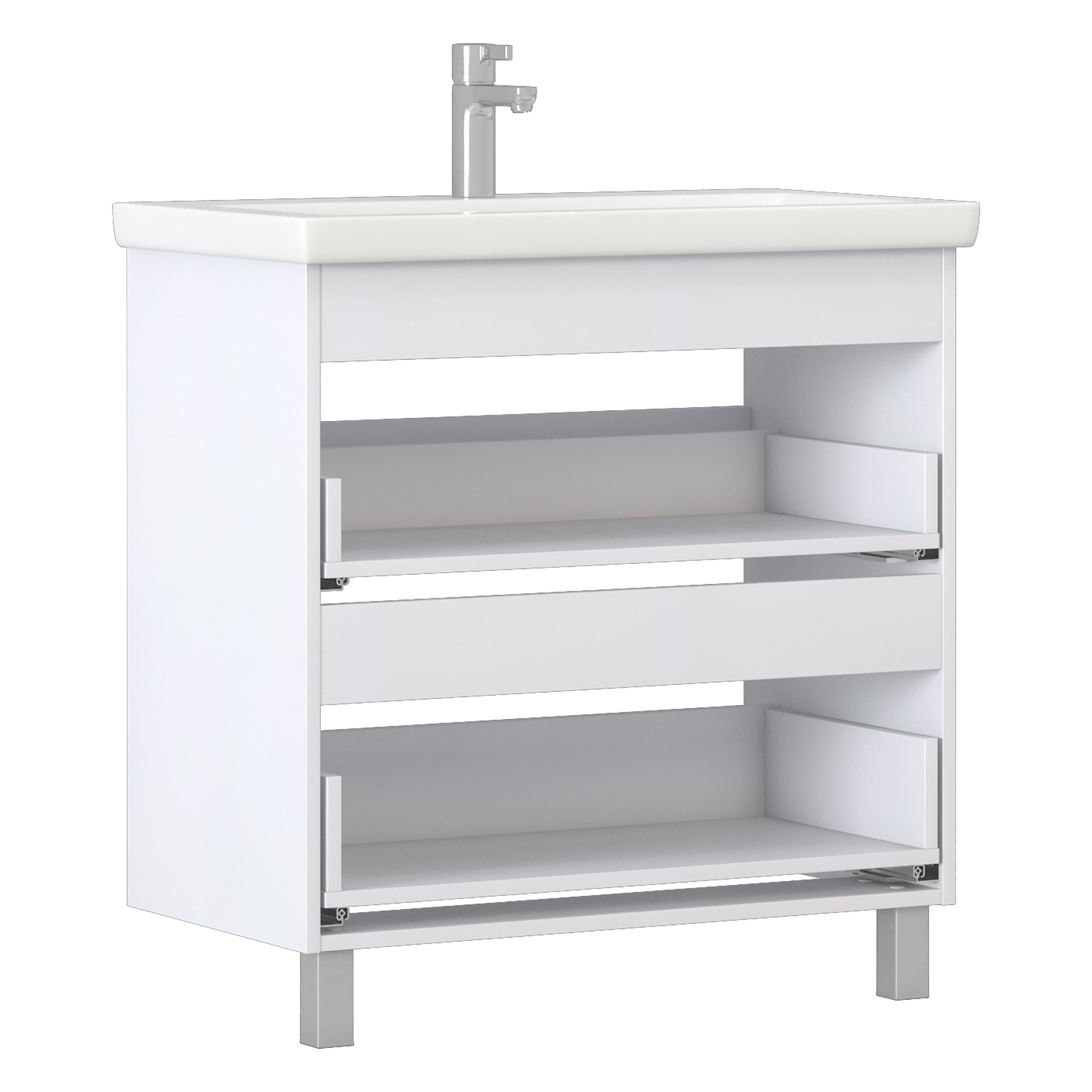 Корпус мебельный VIGO Neo, Glem, Finlay 800-0-2 (Como) напольный белый (267)