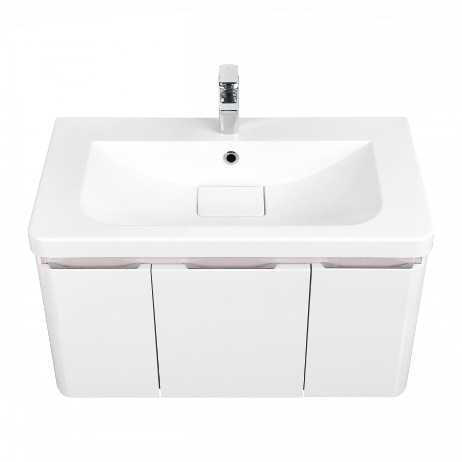 Тумба ШЕРИЛЛ 85, подвесная, белая (под раковину ШЕРИЛЛ 85)