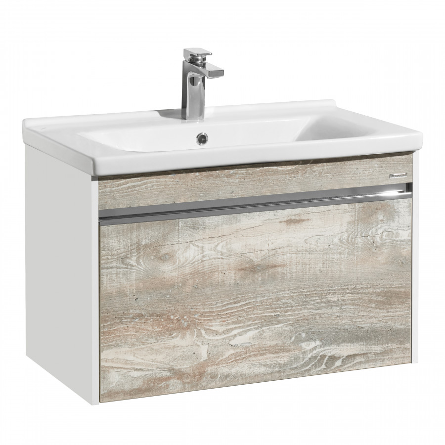 Тумба КАПРИ 80, бетон пайн (под раковину МИРАНДА 80)