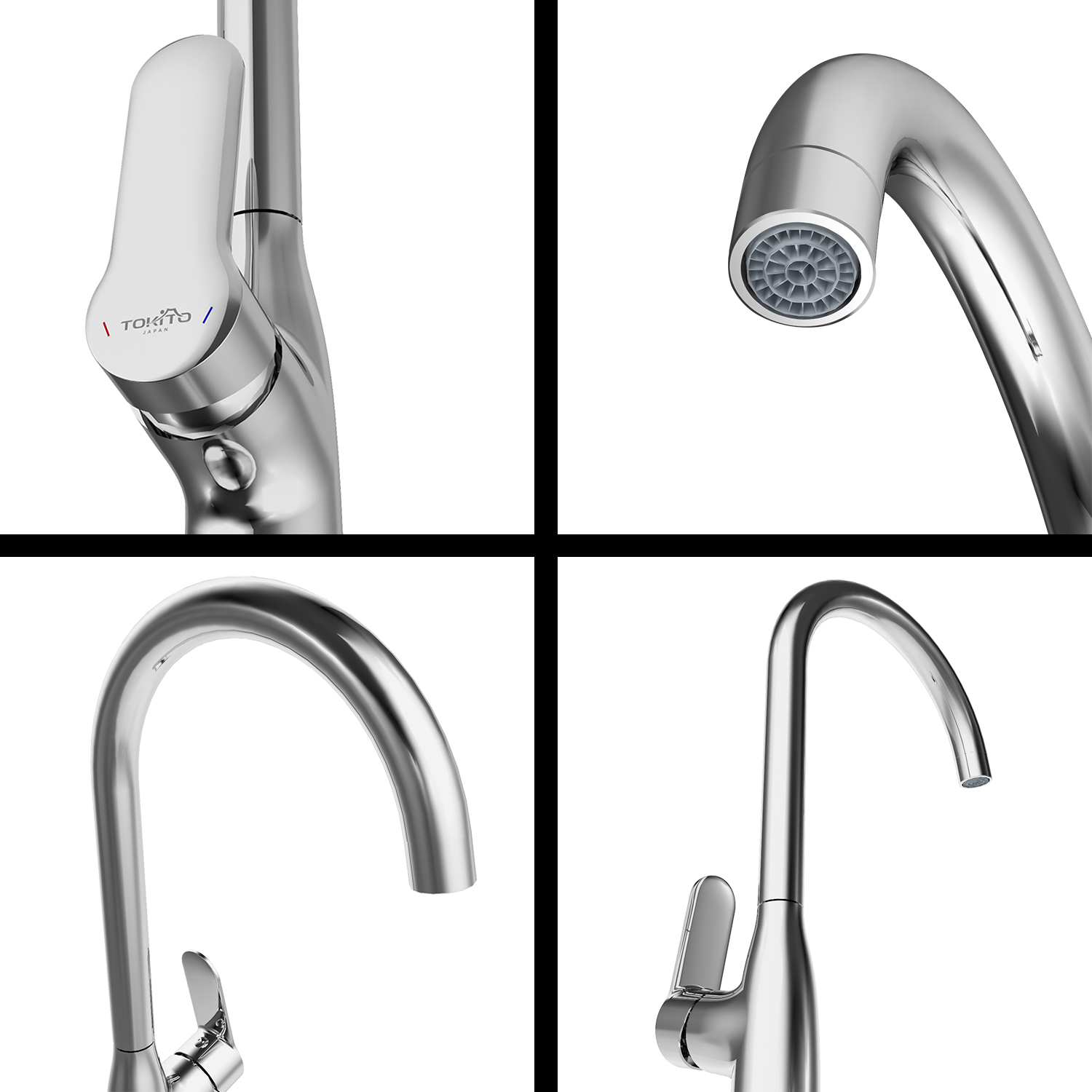 Смеситель для кухни TOKITO KANDA хром (TOK-KAN-1013)