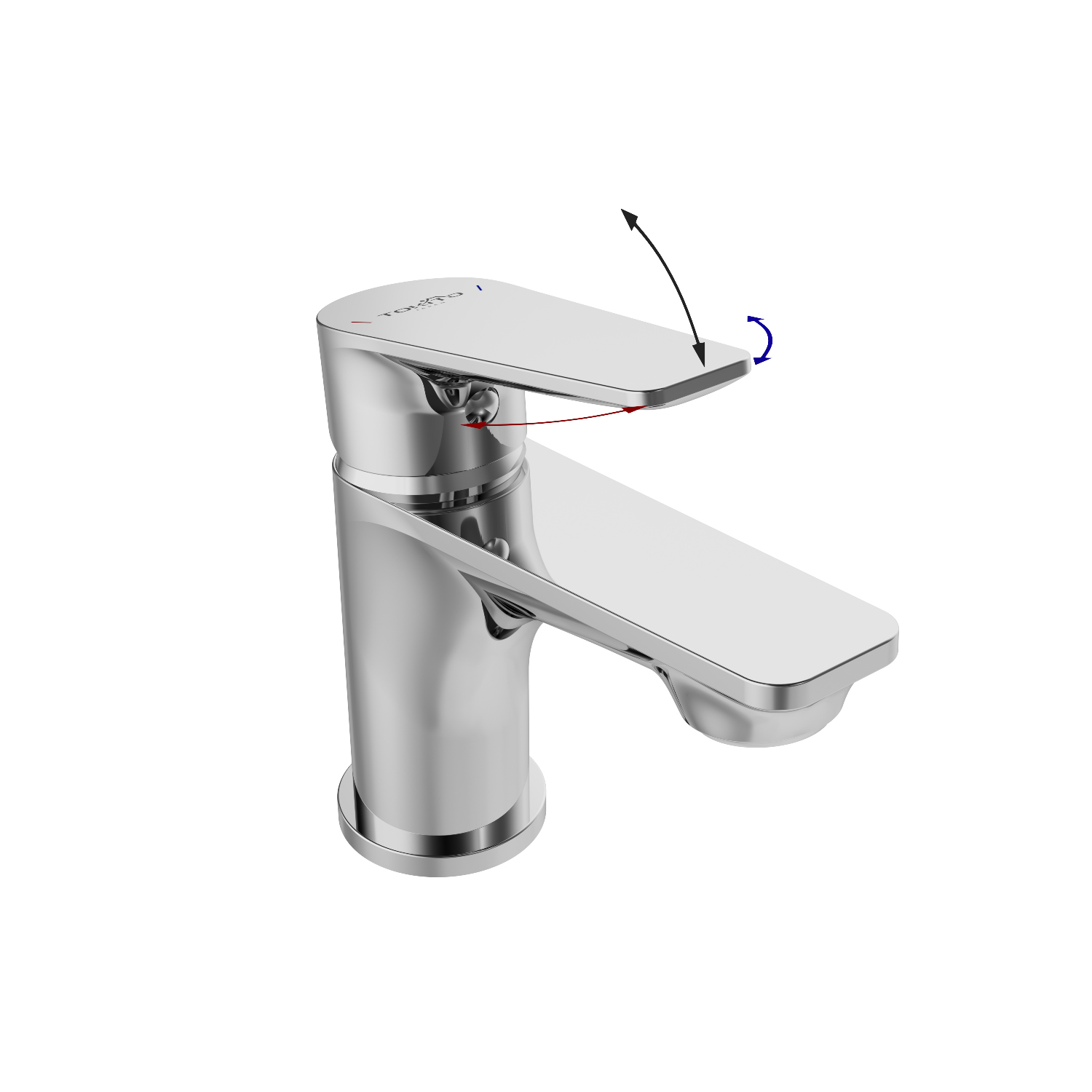 Смеситель для раковины TOKITO TOYAMA хром (TOK-TOY-1011)