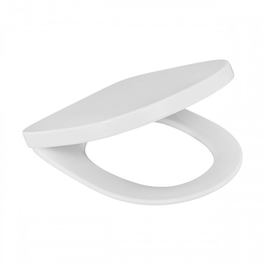 DEBBA ROUND Сиденье и крышка для унитаза, дюропласт., с механизмом Soft-Closing, белое. ROCA