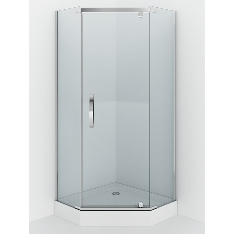 Душевой уголок ALEX BAITLER 2 серия AB215-100 прозрачное стекло